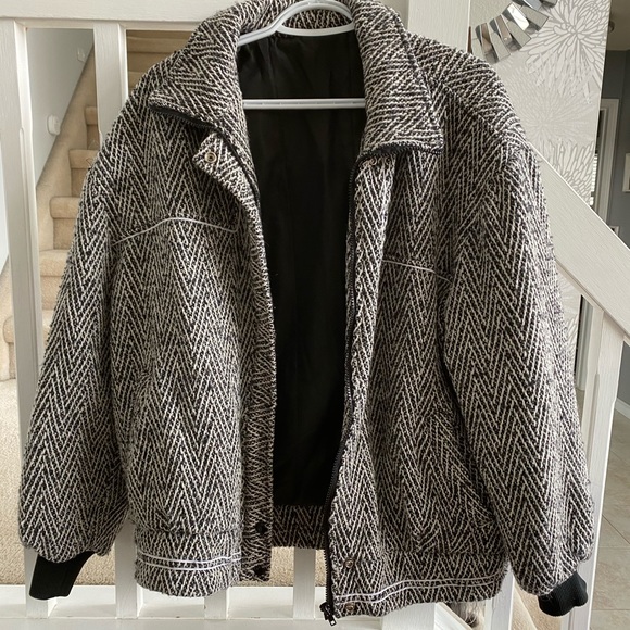 Vintage Jackets & Blazers - Cute Vintage Wool Bomber Jacket